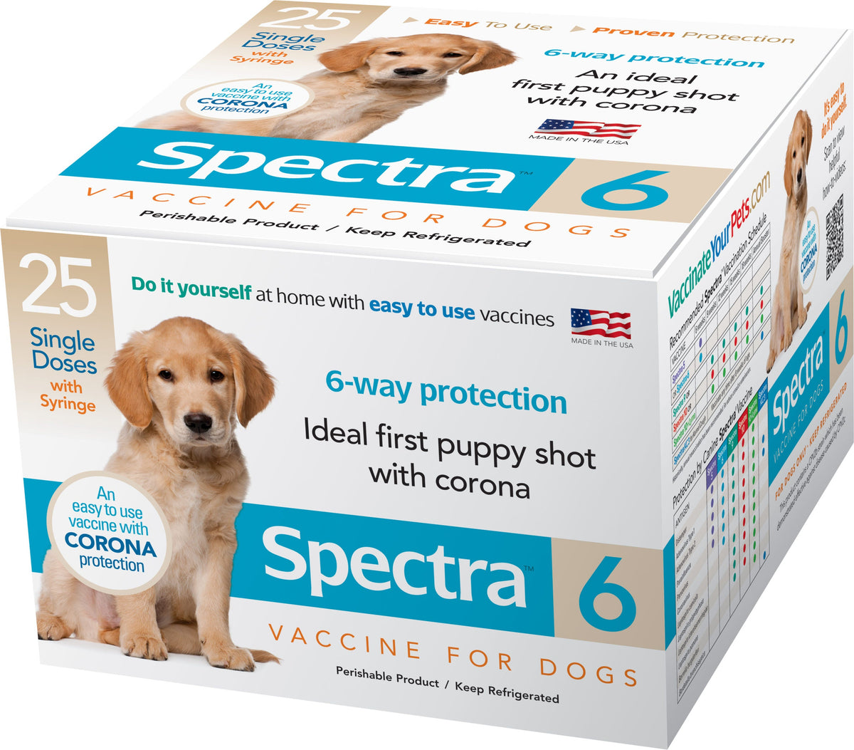 Durvet Canine Spectra® 6, 1 Dose - Hedwig, TX - St. Hedwig Feed
