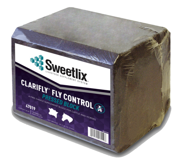 Sweetlix ClariFly® Fly Control Pressed