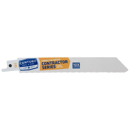 Century Drill And Tool Contractor Series Reciprocating Saw Blade 18t X 6″