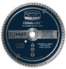 Century Drill And Tool Cenalloy Circular Saw Blade 7-1/4″ X 140t X Universal Arbor Plywood