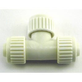 PEX Pipe Fitting, Tee, 3/8 x 3/4 x 1/2-In.
