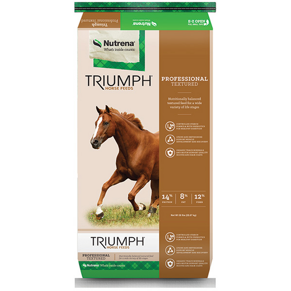 Nutrena® Triumph® Professional Horse Feed Textured