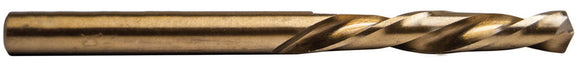 Century Drill And Tool Left Hand Stub Drill Bit Cobalt Steel 19/64″ X 3-5/8″ Flute Length 2-1/16″