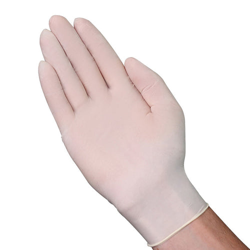 VGuard® A33A1 5 mil Cream Latex Industrial Glove (Large)