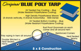 Dize Weathermaster® Original Blue Poly Tarp
