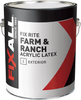 FixAll  Fix Rite Farm & Ranch Exterior Latex Paint Barn Red - 1 Gallon (1 Gallon, Barn Red)