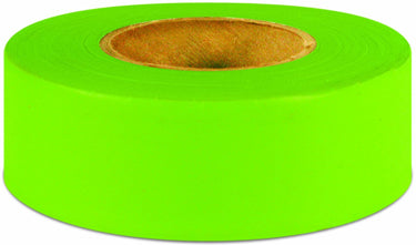 TAPE 1.187X50YD LIME GLO FLAG
