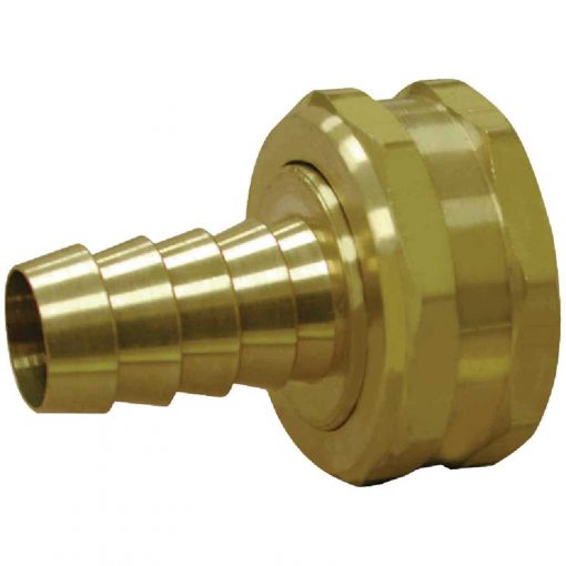 Anderson Metals 5/8 In. Barb X 3/4 In. FHT Brass Hose Swivel