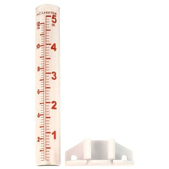 Chaney/AcuRite 00810 Rain Gauge, Glass ~ 5