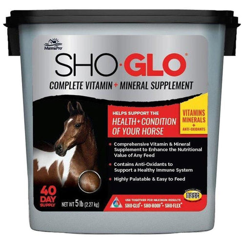 MANNA PRO SHO-GLO VITAMIN AND MINERAL SUPPLEMENT FOR HORSES