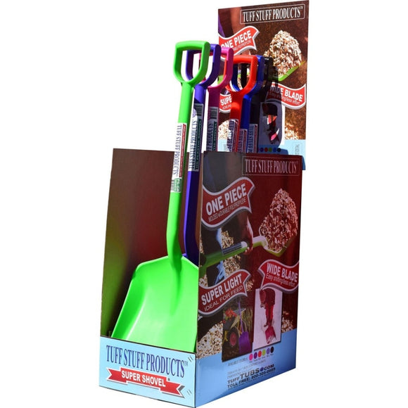 Tuff Stuff Products HD Plastic Shovel (Assorted)